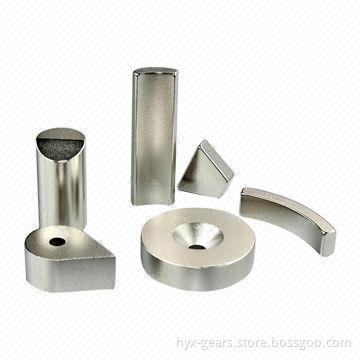Heteromorphic Magnet with Nickel-plated Surface